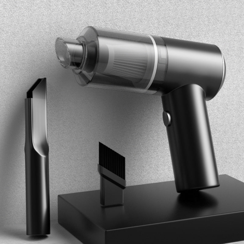 Car vacuum cleaner wireless charging household dual-purpose vacuum cleaner mini portable handheld car vacuum cleaner